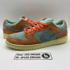 Size 10 - Nike Dunk SB Low Orange Emerald Rise (dv5429-800)